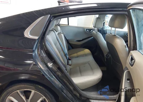 2017 Hyundai Ioniq Hybrid Limited из США, поврежденный, VIN KMHC05LC6HU026635